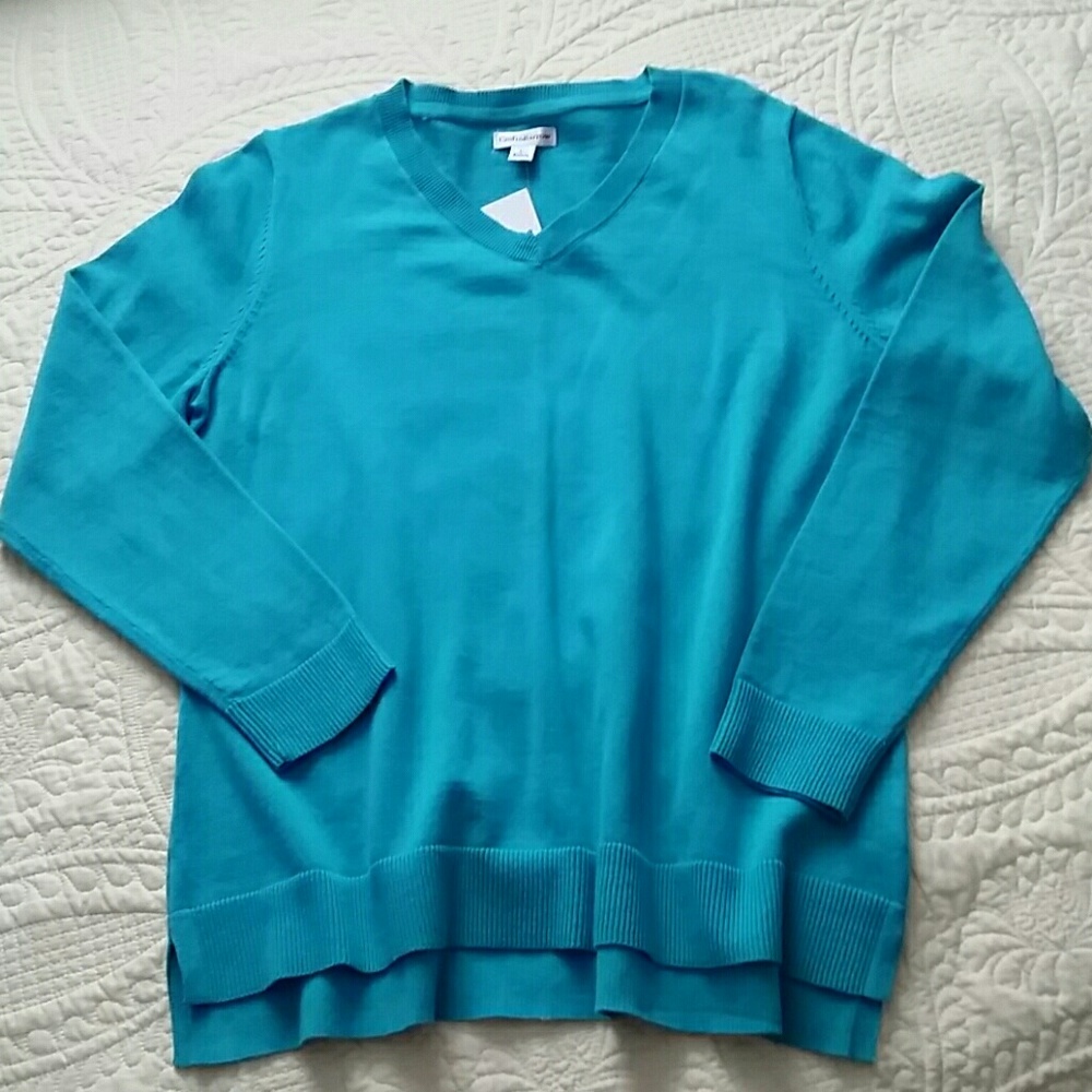 Nwt! Croft & Barrow V-neck Sweater